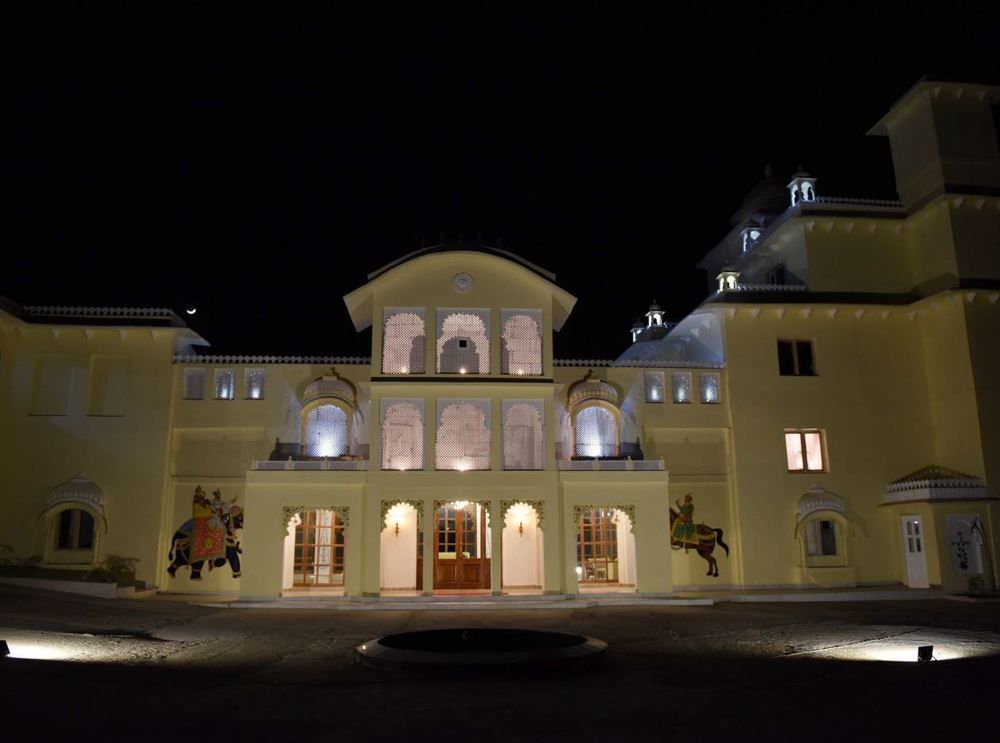The Castle Mewar Hotel Rāma Buitenkant foto