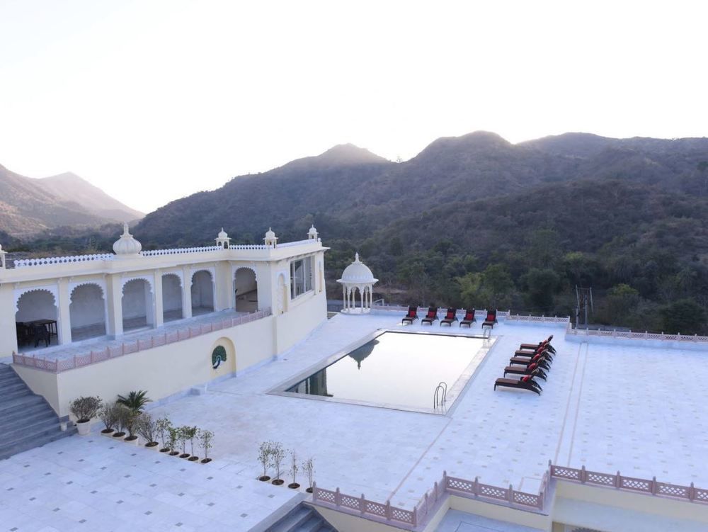 The Castle Mewar Hotel Rāma Buitenkant foto